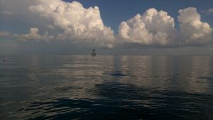 key largo weather showing clouds over molasses tower